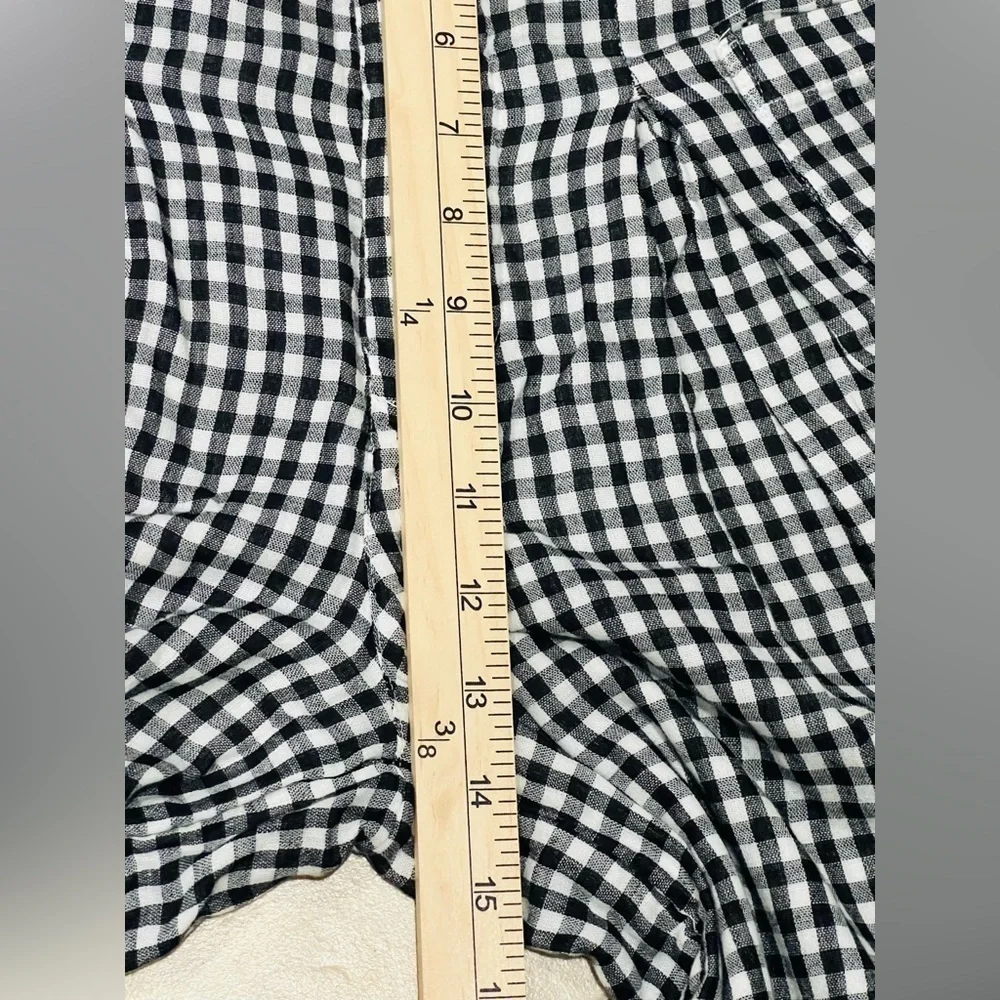 Free People Freehold Gingham Pants Trouser bohemian , sun relax boho in size S - Picture 11 of 16